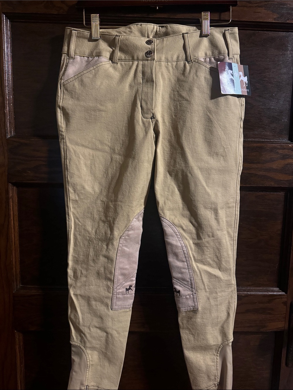Equine Couture Tan Riding Breeches - Equestrian Style, NWT